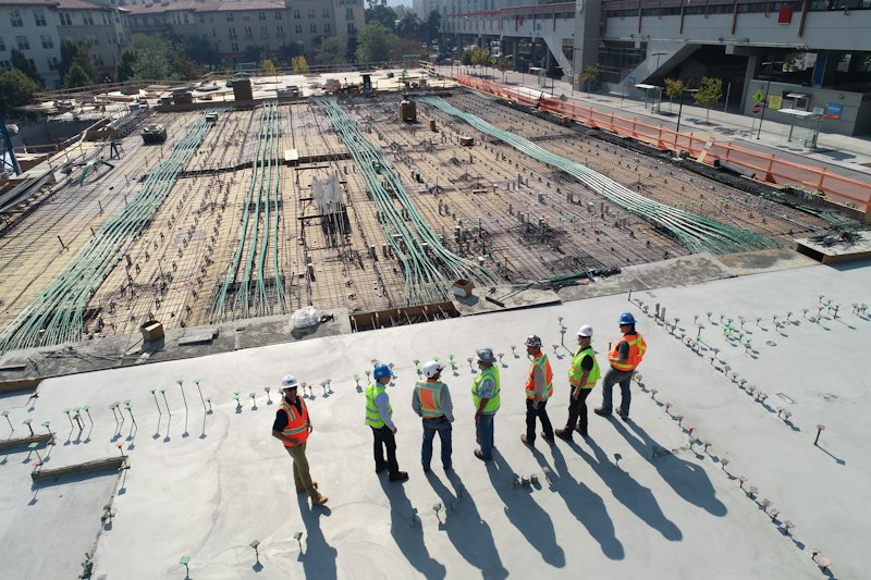 Construction site Kinshasa building